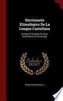 libro Diccionario Etimologico De La Lengue Castellana